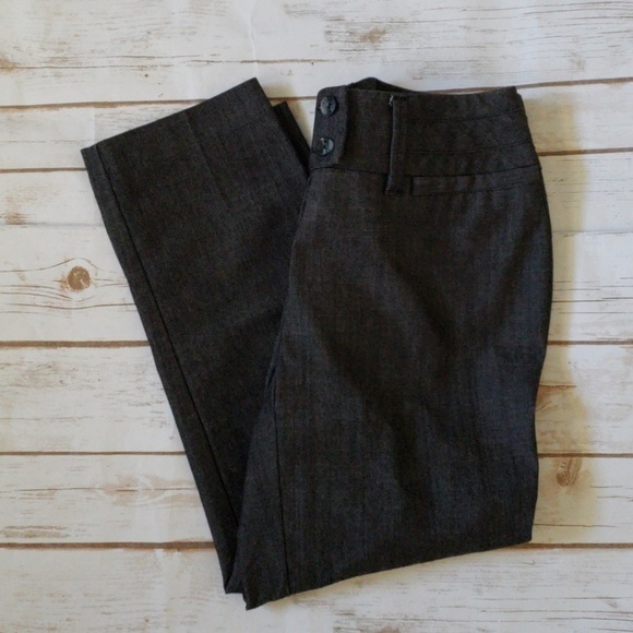 Maurices wide waist black capris - Picture 3 of 4